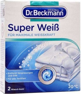 DR.BECKMANN SUPER WEISS 2szt saszetki wyielające