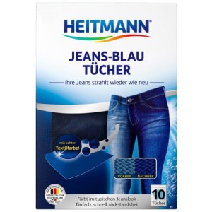HEITMANN JEANS-BLAU TUCHER 10szt