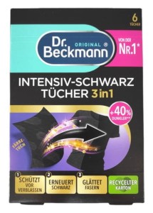 DR.BECKMANN INTENSIV-SCHWARZ TUCHER 6szt