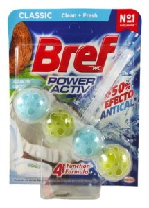 BREF POWER ACTIV 50g coco kulki do WC