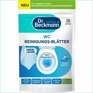 DR.BECKMANN WC REINIGUNGS-BLATTER 20szt listki do WC