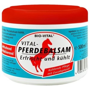 BIO-VITAL PFERDEBALSAM ERFRISCHT und KUHLT 500 maść końska chłodząca