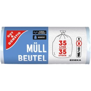 G&G WORKI NA ŚMIECI  35l/35szt