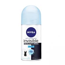 NIVEA BLACK&WHITE ANTIPERSPIRANT 50ml kulka