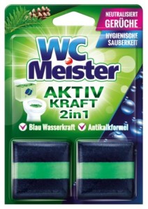 WC MEISTER PINE KOSTKI DO SPŁUCZKI 2x50g
