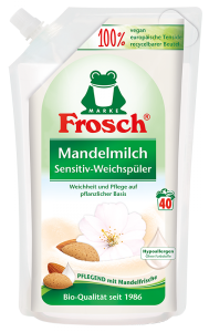 FROSCH MANDELMILCH WEICHSPULER płukanie 40p/ 1l